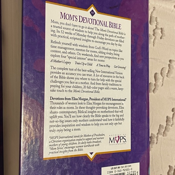 NIV Mom's Devotional Bible - Picture 3 of 4